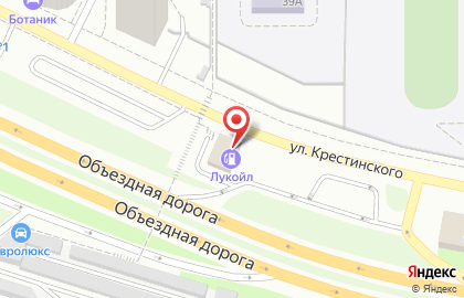 Лукойл-ликард на улице Крестинского на карте