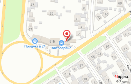 Автотехцентр на Зубчаниновском шоссе на карте