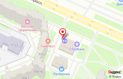 АБВГДейка на проспекте Ветеранов на карте