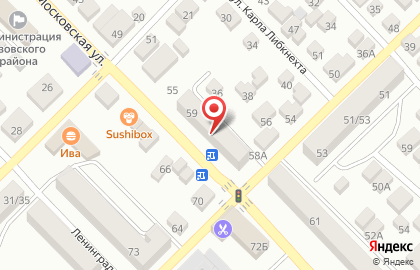 Стоматологическая клиника Профидент на Московской улице, 59 на карте