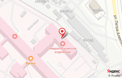 Банкомат СберБанк на улице Петра Алексеева, 83а на карте