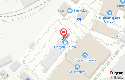 Магазин товаров для дома Посуда Центр в Калининском районе на карте