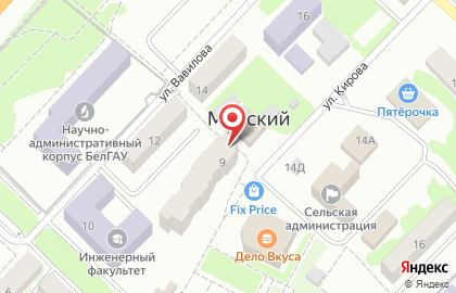 Киоск по продаже печатной продукции на улице Кирова на карте