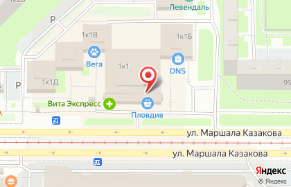 Сервисный центр эра Сервис на улице Маршала Казакова на карте