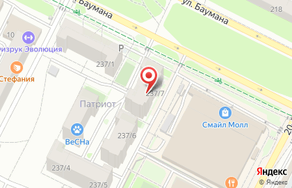 Жилой комплекс Патриот в Ленинском районе на карте