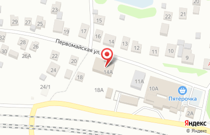 Октябрьская поселковая библиотека на карте