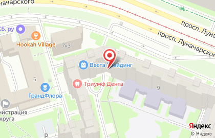 Райжилобмен Выборгского района на карте