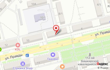 Стоматология Клиника доктора Пономарева на улице Правды на карте