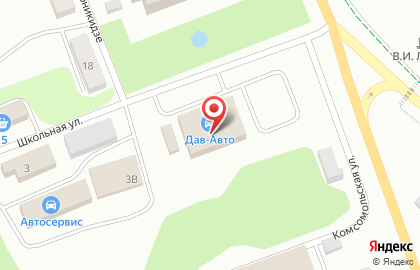 Магазин автозапчастей Дав-Авто на карте