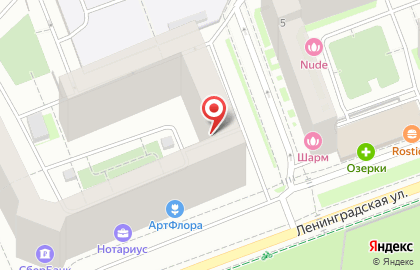 Всеволожская клиническая межрайонная больница на метро Улица Дыбенко на карте