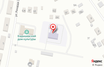 Детский сад №22 комбинированного вида на улице Рихарда Зорге на карте
