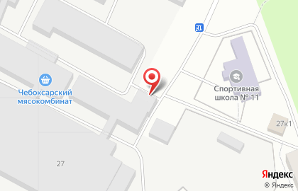 Магазин Чебоксарский мясокомбинат на карте