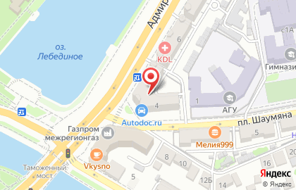 Магазин автозапчастей AutoPolka.ru на Адмиралтейской улице на карте