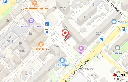 Балкарские хычины на карте