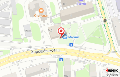 Супермаркет Магнит в Москве на карте