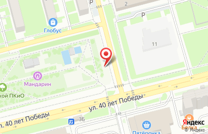 Каток Кристалл на карте