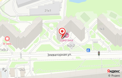 Район Бирюлёво Восточное Общественный пункт охраны порядка Южного административного округа на Бирюлёвской улице, 1 к 2 на карте