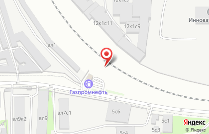 АЗС Газпромнефть в 6-м Загородном проезде на карте