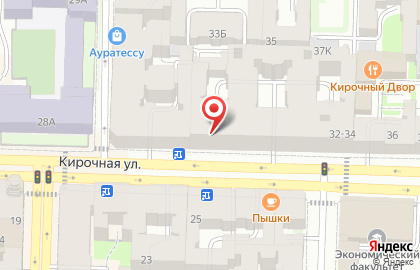 Магазин косметики и товаров для дома Улыбка радуги в Центральном районе на карте