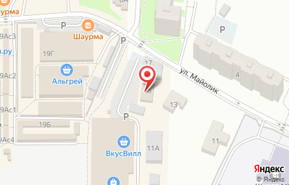 ЗАО Альгрей на карте