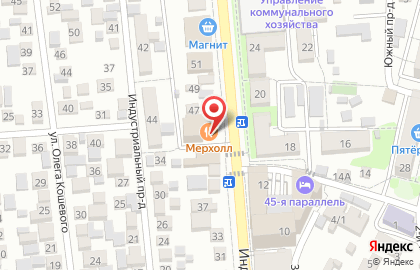 Банкомат Всероссийский банк развития регионов на Индустриальной улице на карте