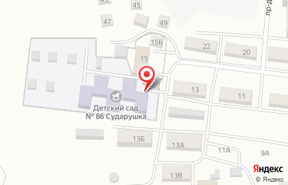 Детский сад Сударушка №86 на карте