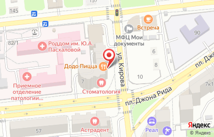 Магазин Любимый дом на площади Декабристов на карте