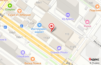 Магазин бытовой техники и электроники Эльдорадо в Октябрьском районе на карте
