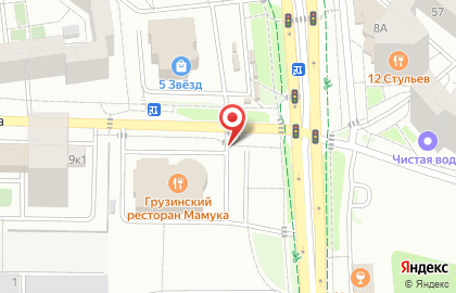 Шиномонтажная мастерская на улице Есенина на карте