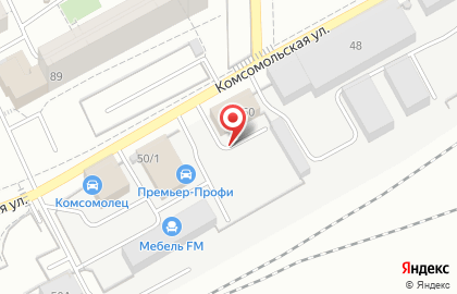 Вита-М на Комсомольской на карте
