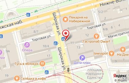 Киоск фастфудной продукции Волжская шаурма на карте