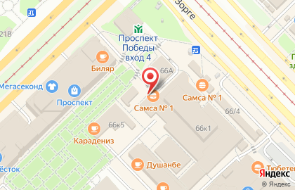 Продуктовый магазин Агаев на улице Рихарда Зорге на карте