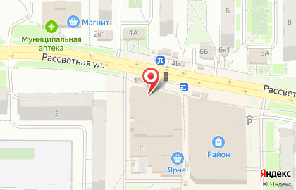 Магазин мясных изделий в Калининском районе на карте