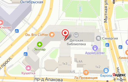 Школа робототехники и программирования Пиксель на Калужской площади на карте