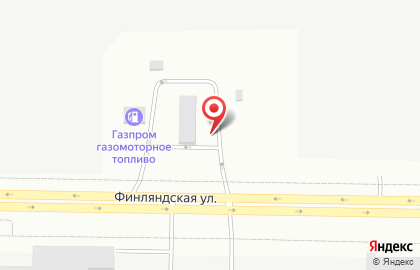 СТО Агнкс на Финляндской улице на карте