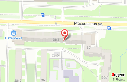 ОАО Банкомат, Балтийский Банк на Большой Московской улице на карте