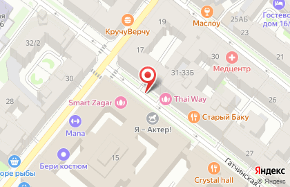 Медиахолдинг "Комсомольская правда в Санкт-Петербурге" на карте