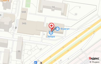 Ветеринарная клиника Зебра на карте