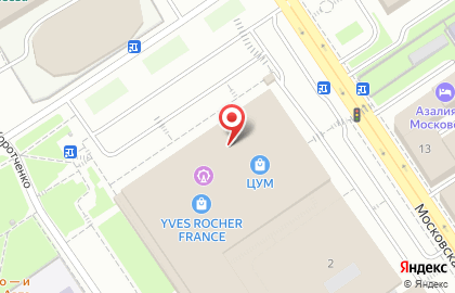 Ювелирный салон Золотая рыбка на Московской улице на карте