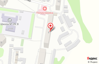 Участковый пункт полиции, пос. Поведники на карте