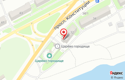Продуктовый магазин Пикник в Кургане на карте