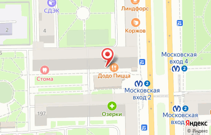 Кофейня Чайникофф на Московском проспекте на карте