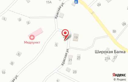 Отделение почтовой связи Почта России на Красной улице, 3 на карте