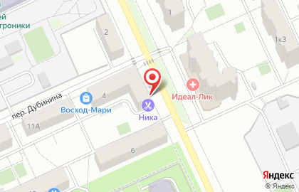 Салон-парикмахерская Ника на улице Энгельса на карте