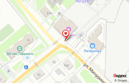 Киоск по продаже хлебобулочных изделий в Володарском районе на карте