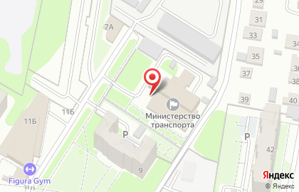 Департамент автомобильных дорог, Министерство промышленности и транспорта Ульяновской области на карте