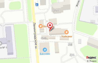 Супермаркет ДИКСИ на Ленинградском шоссе, 25 литер А на карте