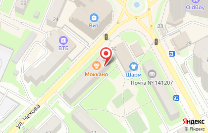 Главное управление Государственного административно-технического надзора Московской области на улице Чехова в Пушкино на карте