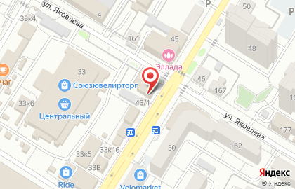 Страховая компания АльфаСтрахОмск в Центральном районе на карте