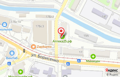 Аптека25.рф в Первомайском районе на карте